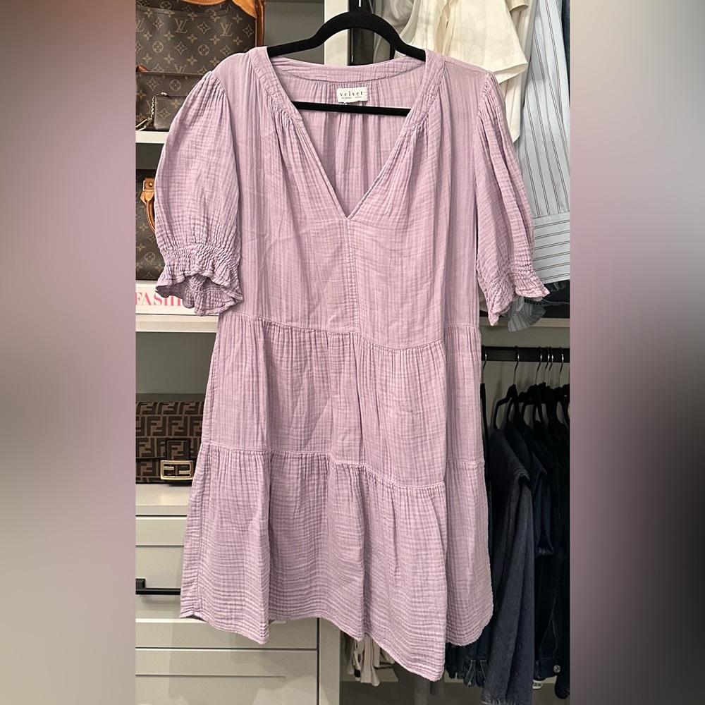 Carefree and fun lightweight summer dress.
